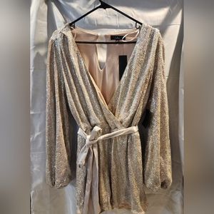 NWT Lulu's Sequin Romper